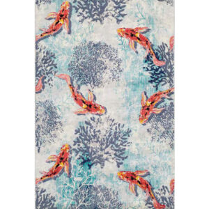 Poseidon 3905-NV6 X Shaded Beautiful Rugs for Home