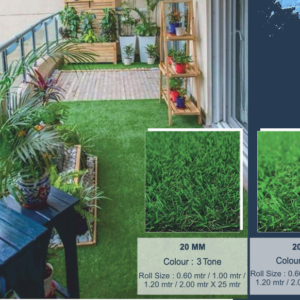 Aarambh Artificial Grass Landscape  Roll 2.00 m × 25 m