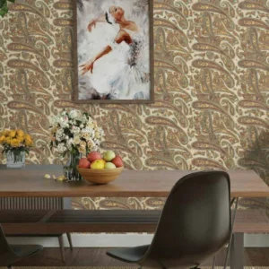 Ador Banjara Wallpaper Bazaar Warm White AW08L477N75