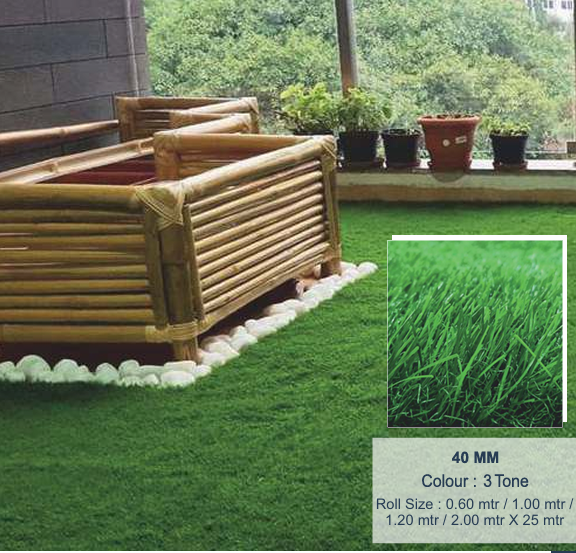 Aarambh Artificial Grass Landscape Roll 0.75 m × 25 m