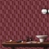 Ador Geocraft Wallpaper Prism Pulse Wine AW10FT78N75