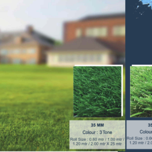 Aarambh Artificial Grass Landscape  Roll 1.00 m × 25 m