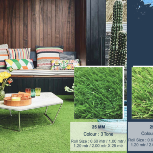 Aarambh Artificial Grass Landscape  Roll 1.50 m × 25 m