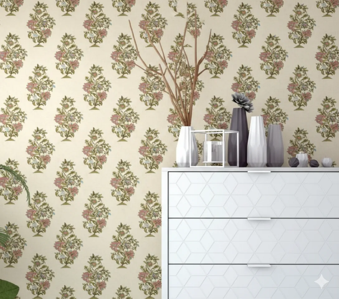 Ador Palace Life Wallpaper Masquerade Rich Cream AW09L547N75