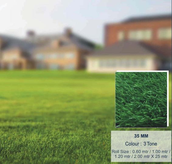 Aarambh Artificial Grass Landscape Roll 1.00 m × 25 m