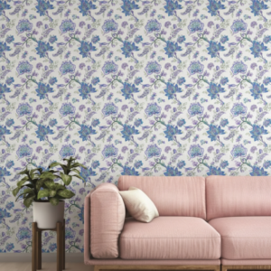 Ador Palace Life Wallpaper Slay Queen Electric Blue AW09L529N75