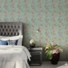 Ador Palace Life Wallpaper Secret Garden Teal AW09L558N75