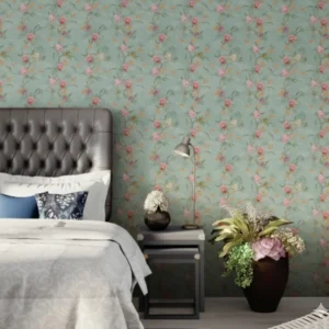 Ador Palace Life Wallpaper Secret Garden Teal AW09L558N75