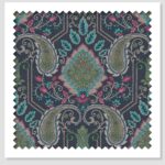 Amelia Cashmir Peacock Fabric