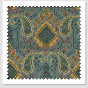 Amelia Cashmir Jade Fabric