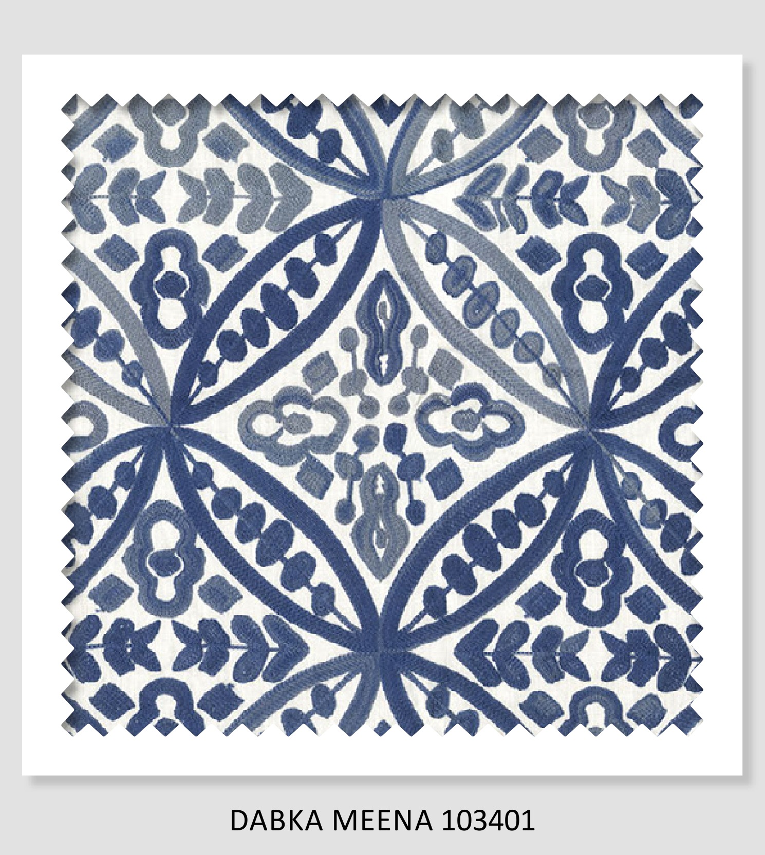 Amelia Dabka Meena Fabric