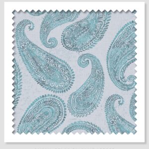Amelia Purva Celadon Blue Fabric