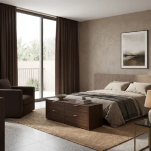 Aragon | Plaza | Chocolate Brown | Textured Plain | 102710 - Chocolate Brown