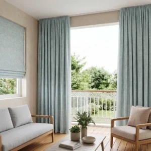 Amelia | Urban | Duck Egg | Damask | 103505 - Aqua