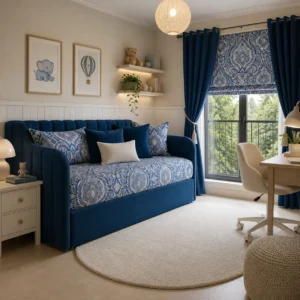 Amelia | Atlantis | Ocean | Damask | 103513 - Slate