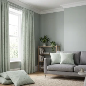 Leuer Sheers | Ghana | Stripe | 115743 - Aqua