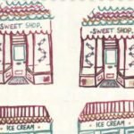 Day Dreamers CANDY SHOP Fabric