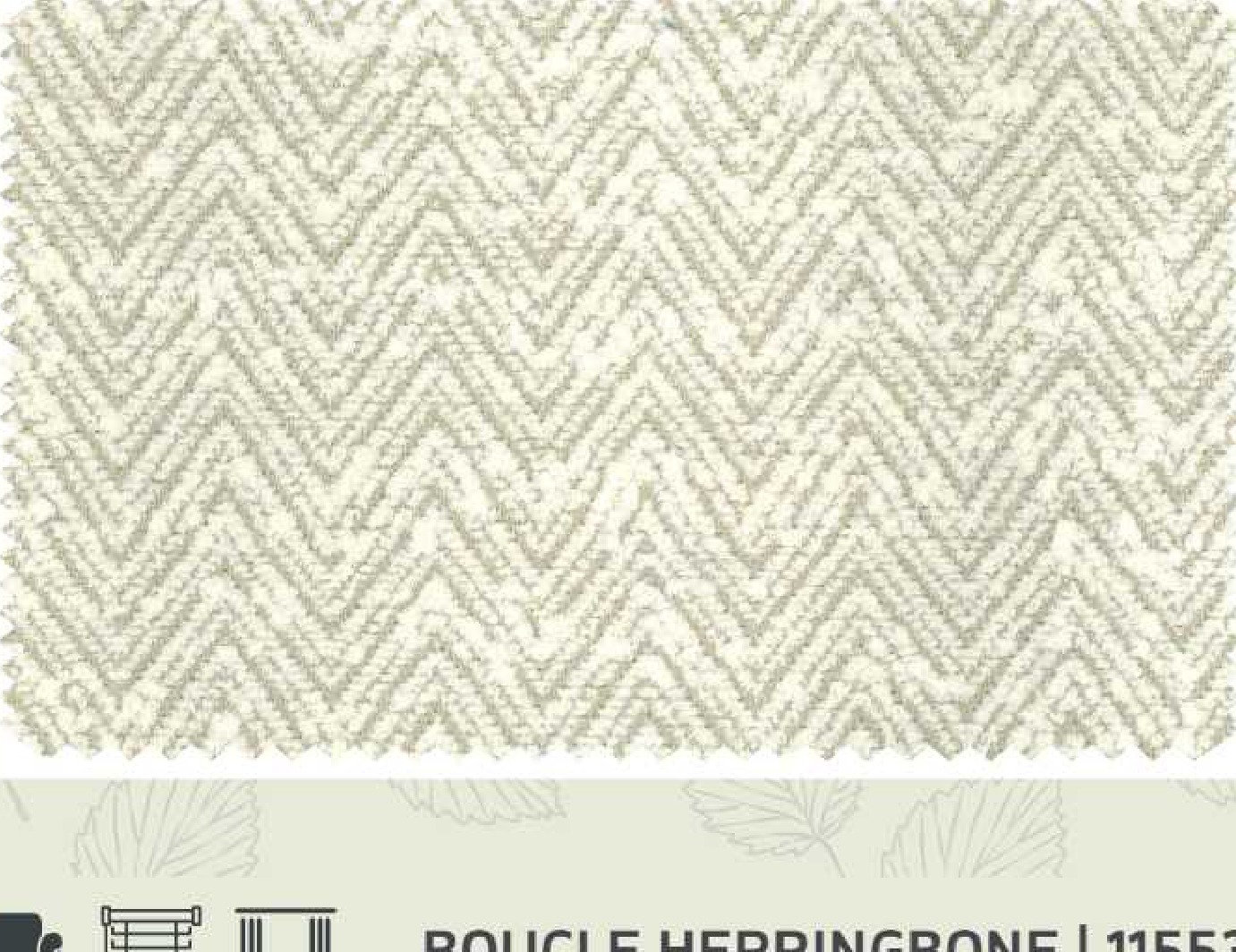 Essentials 46 BOUCLE HERRINGBONE Fabric