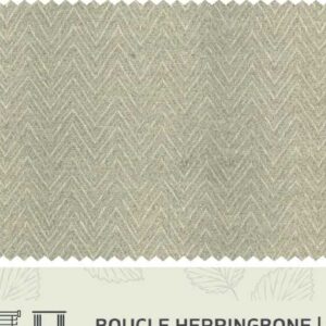 Essentials 46 BOUCLE HERRINGBONE Fabric