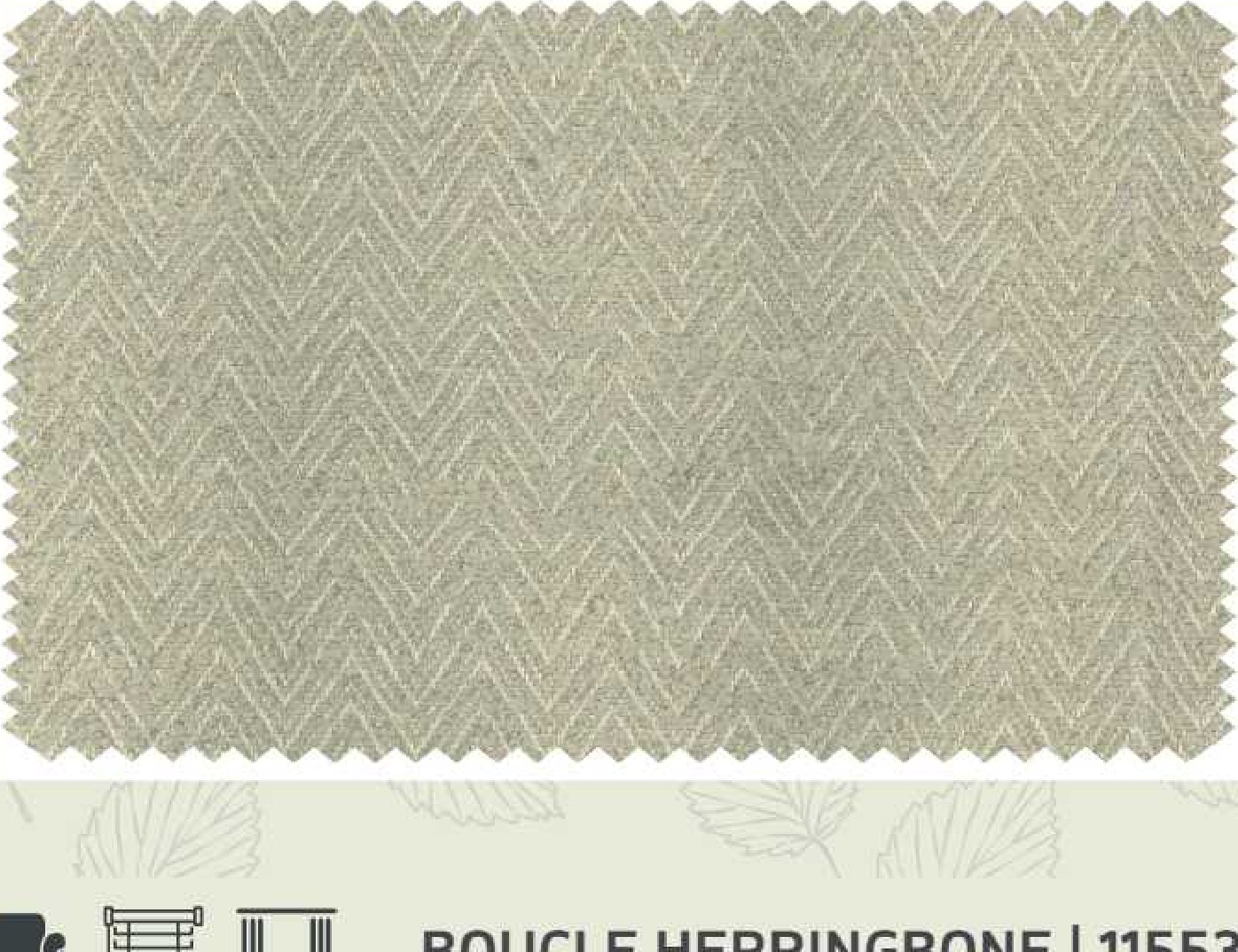 Essentials 46 BOUCLE HERRINGBONE Fabric
