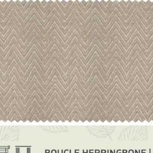 Essentials 46 BOUCLE HERRINGBONE Fabric
