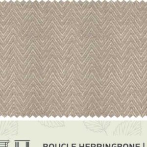 Essentials 46 BOUCLE HERRINGBONE Fabric