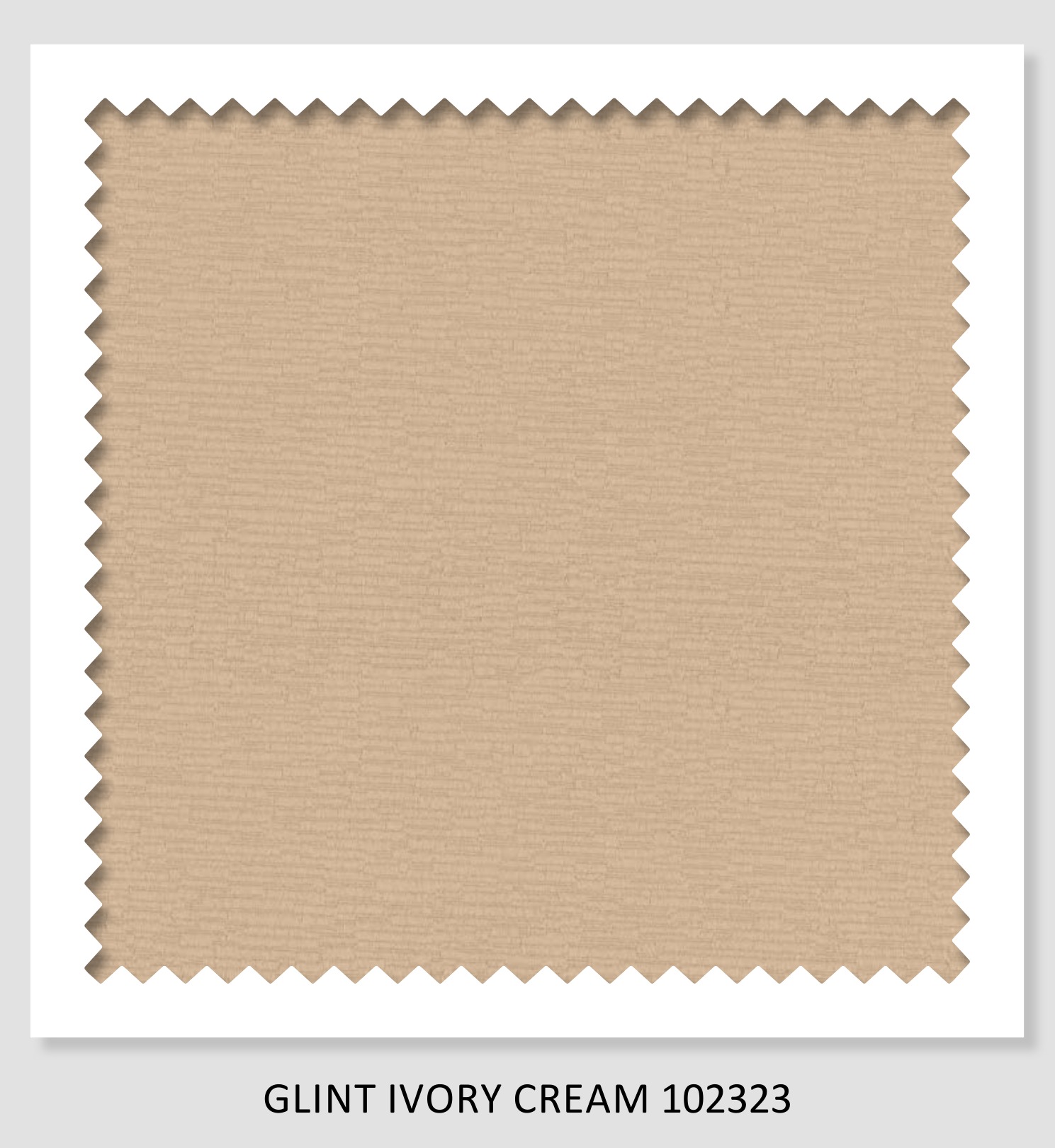 Essentials Glint Ivory Cream Fabric
