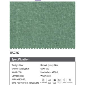 Essentials Vani Eucalyptus Fabric
