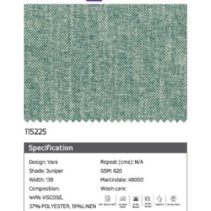 Essentials Vani Juniper Fabric