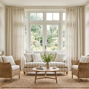 Leuer Sheers | Mesh | Texture | 115790 - Beige