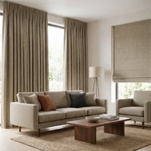 Aragon | Santiago | Beige | Textured Plain | 105001 - Beige